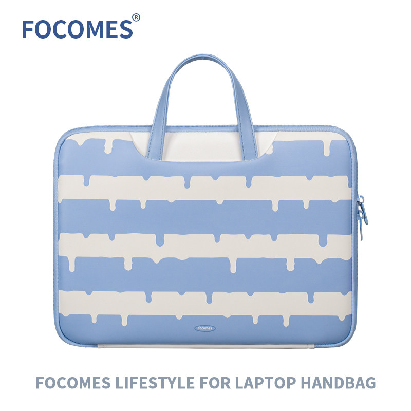 focomes blue milk laptop bag applies Apple Huawei Dell etc 13 3 inch 15 6 inches 14 inches 