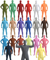 Full package Tight Fit Pure Color Change Fit Gymnastics Suit Stage Performance Clothing One-piece Clothes plastic Clothing Milk Silk Cross Border