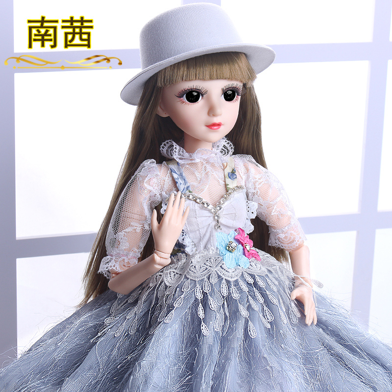 кукла 60 см с длинными волосами.