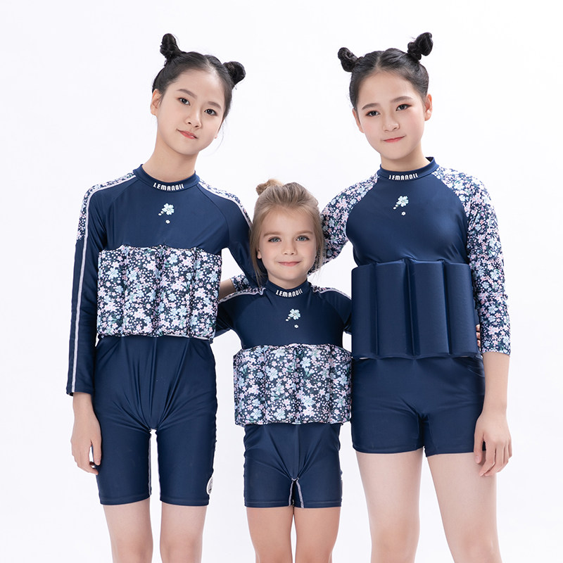 Female Lady Swimsuit Adult Buoyancy Swimsuit Mother Woman Home Dress Parent-child Swimsuit Swimsuit Swimsuit Adult Buoyancy Swimsuit