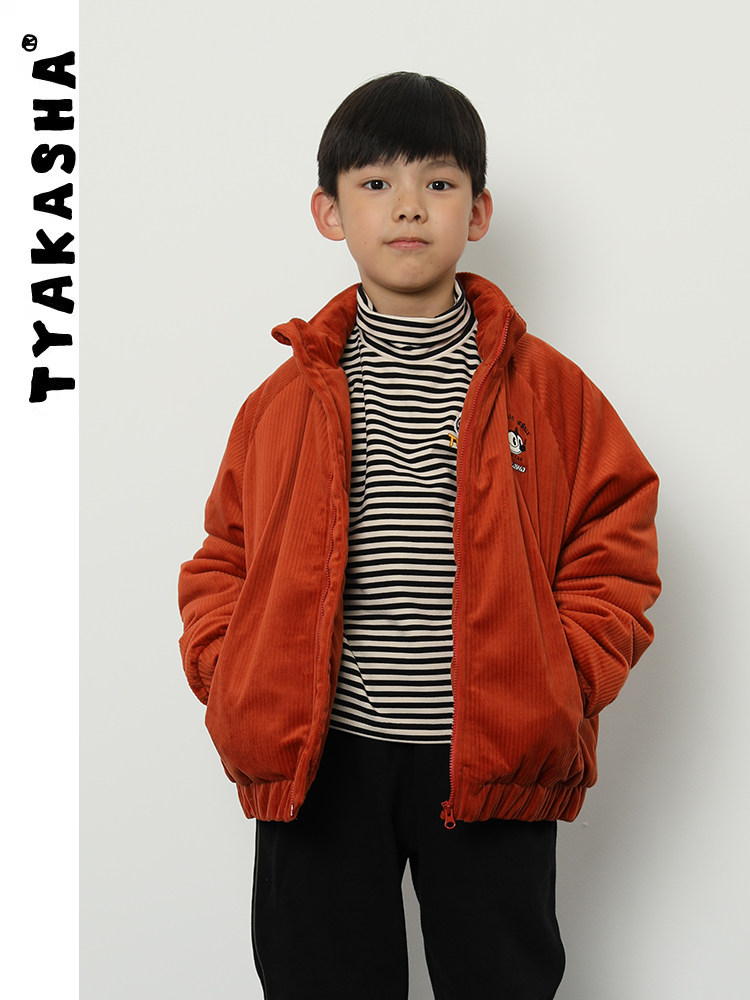 (FELIX joint name) TYAKASHAKIDS Takasa children's clothing children's cotton coat thick coat