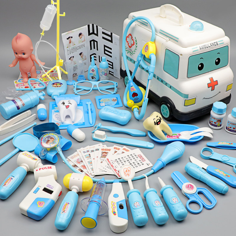 Children 120 Ambulance Toy Boy Oversize Girl Police Car Suit Small Car 6 Resistant Fall 4 Baby 3 Years Old 5 5