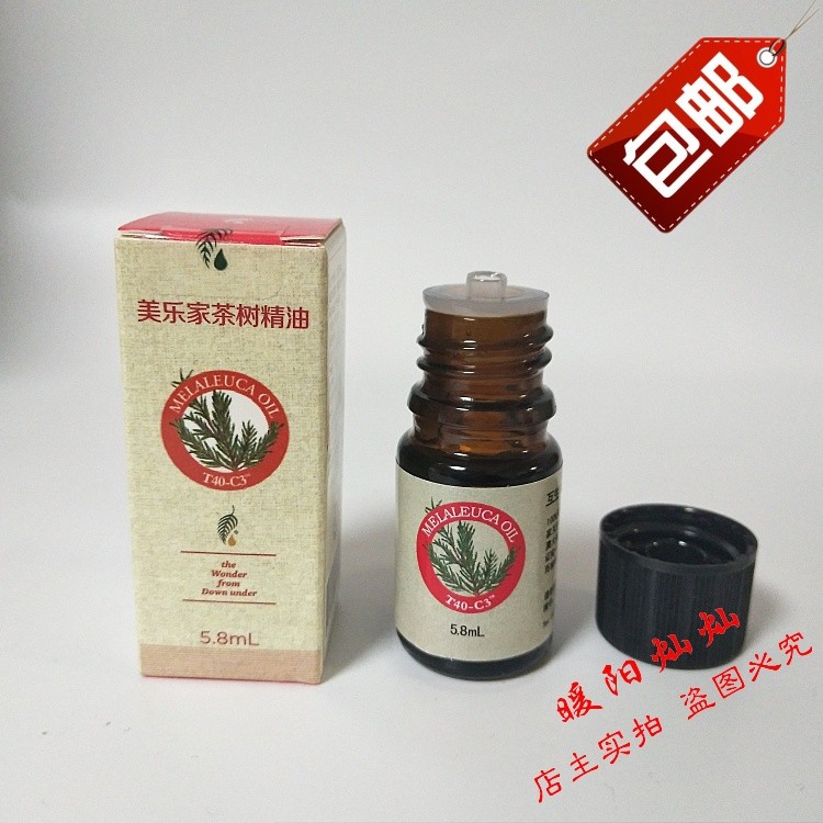2164 Meloists T40-C3 Tea Tree Essential Oils High Purity Multifunction Red Essential Oils 5 8ml 