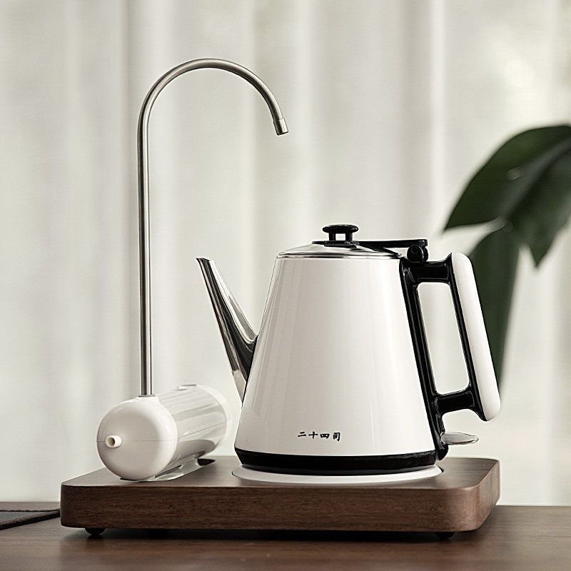 One quick cooking pot tea brewing tea instrumental home insulation upper water boiling water integrated fully automatic quick cooking pot set