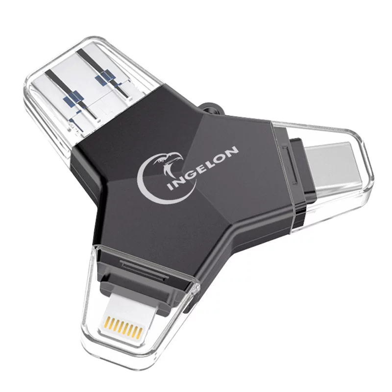 Яблоко Eagle Dragon, USB флэш-накопитель, мобильный телефон, совместимый планшет многофункциональный ноутбук, 64ГБ, Android, iPhone