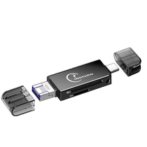 Eagle Dragon is suitable for Apple Huawei mobile phone tablet Lenovo Dell HP laptop USB multi-function digital SLR camera memory SD CF TF card reader USB disk converter