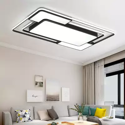 Living room lights 2020 new LED ceiling lights simple atmosphere home bedroom whole house combination set lamps