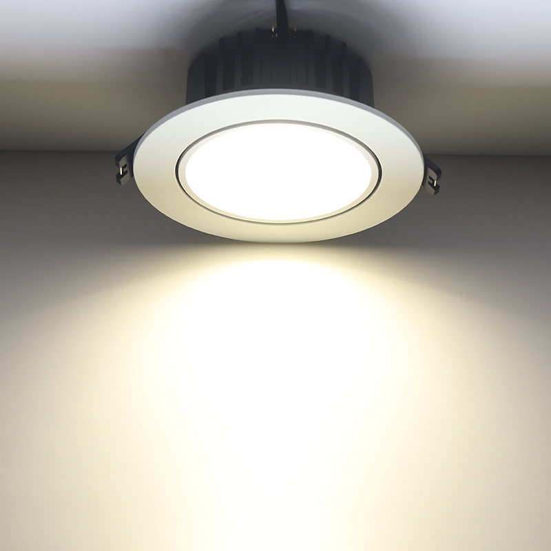 Anti-glare spotlights LED ceiling lights Embedded home living room entrance aisle corridor Clothing store suspended ceiling cob downlight