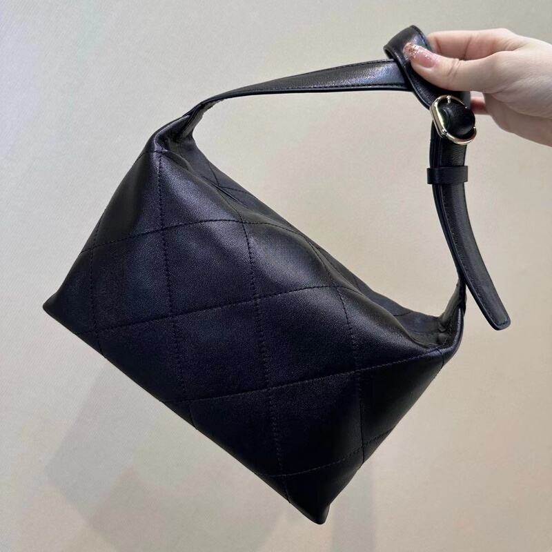 20/26P New Jennie Style Hobo Underarm Bag Single Shoulder Tote Hippie Bag Sheepskin Handbag