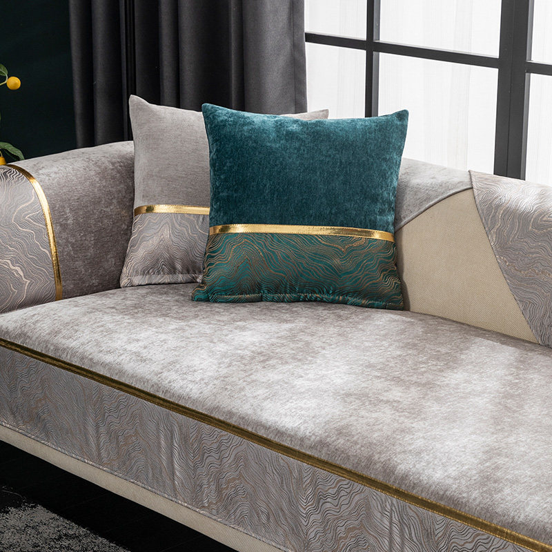 Modern minimalist light and luxurious holding back cushions sofa office backrest cushion waist pillows close to pillow headboard Pillow Cover Customised