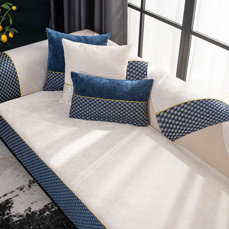 Materia sofa cushion Nordic light extravagant Four Seasons universal non-slip modern minimalist Fancy Fashion Living-room Leather Cushion