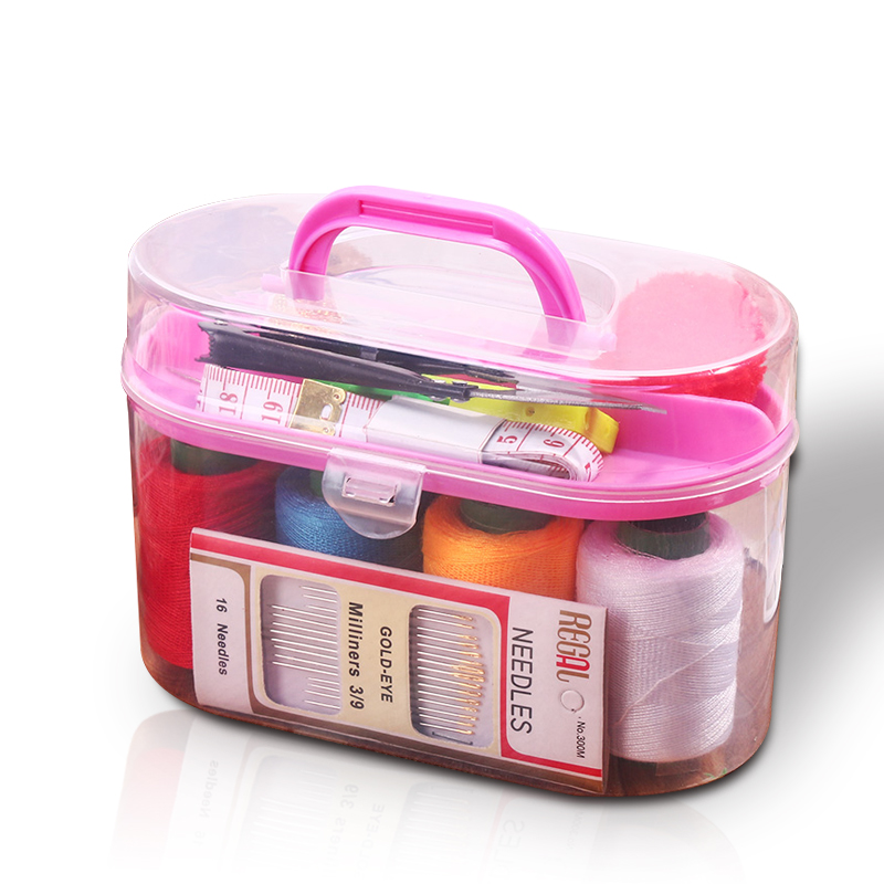 Needle Wire Box Home Sewing Needle-line Living Tool Suit Student Dormitory Hand-stitched Needle Wire Bag Portable Slit storage box