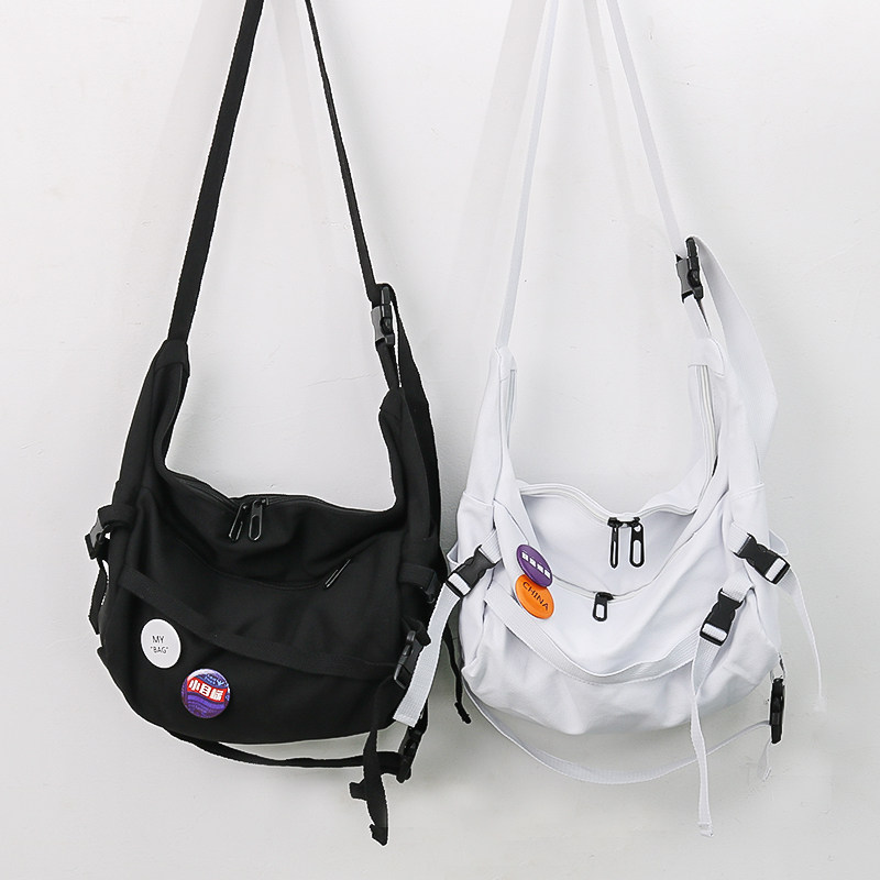 Slanted Satchel men's single shoulder-surge function wind tooling waterproof canvas large capacity Beggar Bag Women's Day Ensemble Satchel