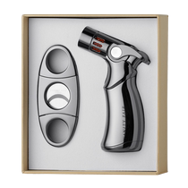 VANITY FAIR cigar scissors lighter tool set cigar pliers clip windproof spray gun gift box
