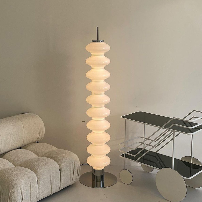 mooli home modern simple living room floor lamp ins wind net red antique floor lamp homestay photography lamp