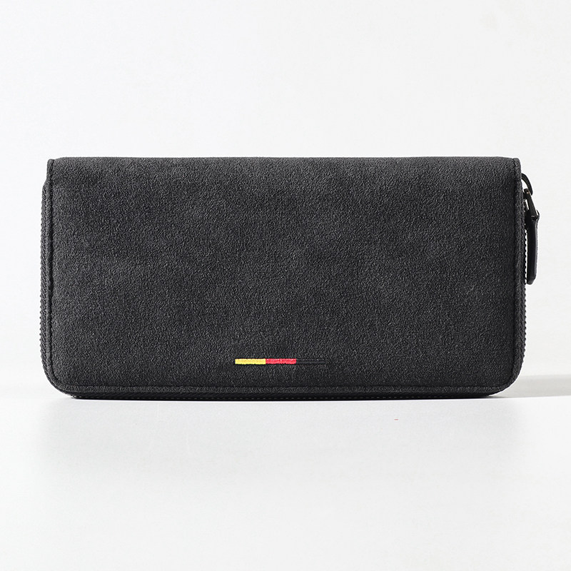 ví cầm tay clutch Ví nam dài phần da tùy chỉnh thời trang cá tính Ví thủy triều Thương hiệu sinh viên Túi tiền có dây kéo Ví có công suất lớn ví xách tay nam ví cầm tay nam đẹp