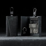 Ключница, монеты, универсальный вместительный и большой элитный бумажник, из натуральной кожи