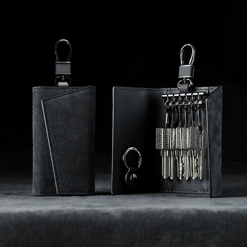 Ключница, монеты, универсальный вместительный и большой элитный бумажник, из натуральной кожи