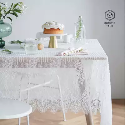 MOMOrsquo S Mo language ins Wind Nordic country vintage rustic vintage lace tablecloth tablecloth napkins Amo Ling