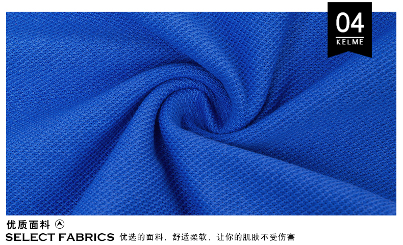 Áo sơ mi thể thao nam KELME Karle Lapel Paul tay áo ngắn màu sắc giản dị Nhóm mua áo thun kinh doanh - Áo polo thể thao áo polo form rộng