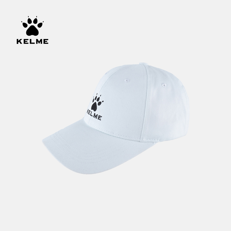 KELME Carme football hat men's baseball cap duck tongue hat sun hat outdoor sunscreen solid color sports hat