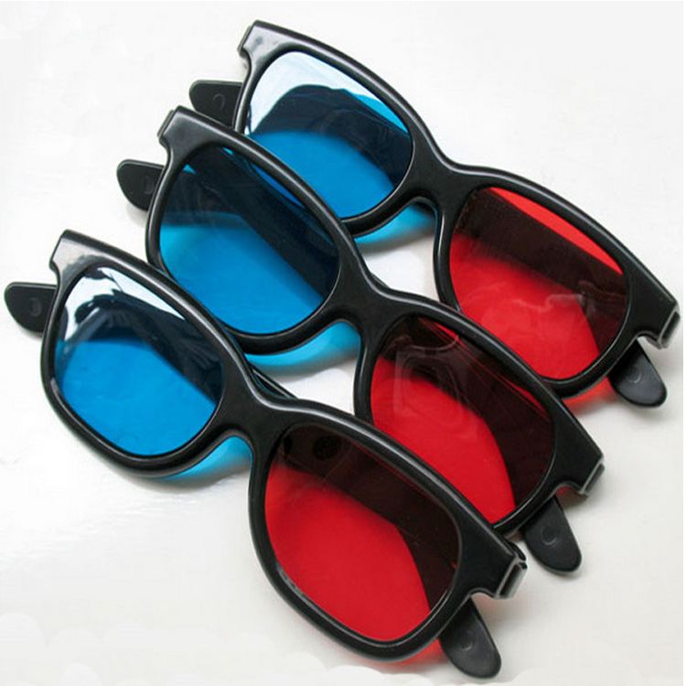 3D the 3D glasses on the