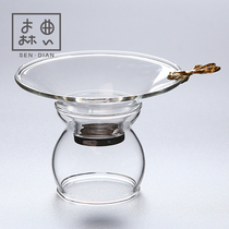 Sendian glass tea leakage cup Tea filter set Creative Kung Fu tea accessories Tea separator tea filter Tea leakage device