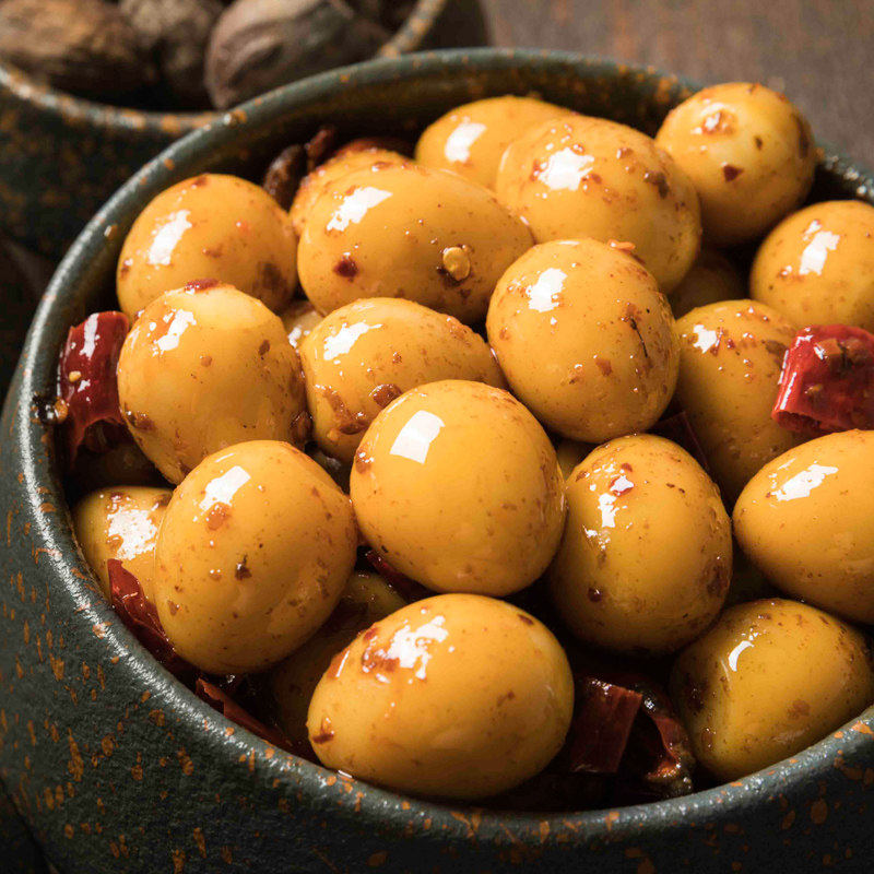 (Cold Helper) Cold Eat Series of spicy quail eggs Boiled Eggs Cooked with Instant Spiced Snacks Snack 110g