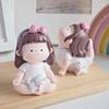 Anxiety-Free Yoga Girl Figurine Office Desk Decoration Anti-Anxiety Figure Workstation Stress Relief Healing Gift