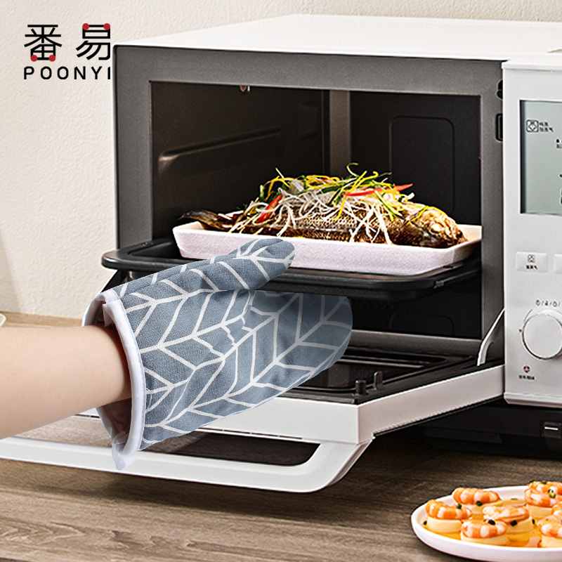 Thickened high temperature resistant food kitchen Home Cooking Soup insulation gloves Anti-burn microwave oven Oven Steam Box Baking Tools