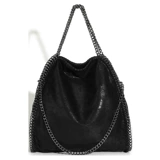 Складная цепь, вместительная и большая сумка на одно плечо