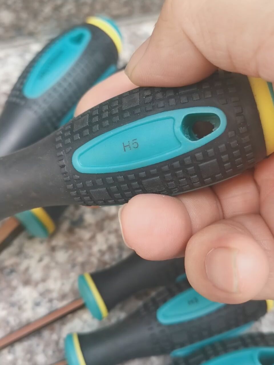 Longbang S2 Steel hexagon screwdriver Extended straight handle Hexagon wrench set Hexagon screwdriver screwdriver screwdriver