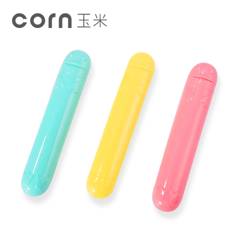 Chopsticks box for children Chopsticks Spoon Empty Box Cutlery Box Cutlery Box Portable Elementary Students Creative Cute outer band containing box