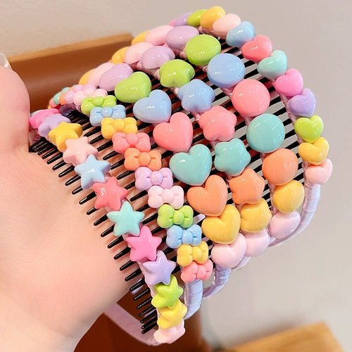 Детский ободок, нескользящие зубчатые шпильки для волос, аксессуар для волос, новая коллекция