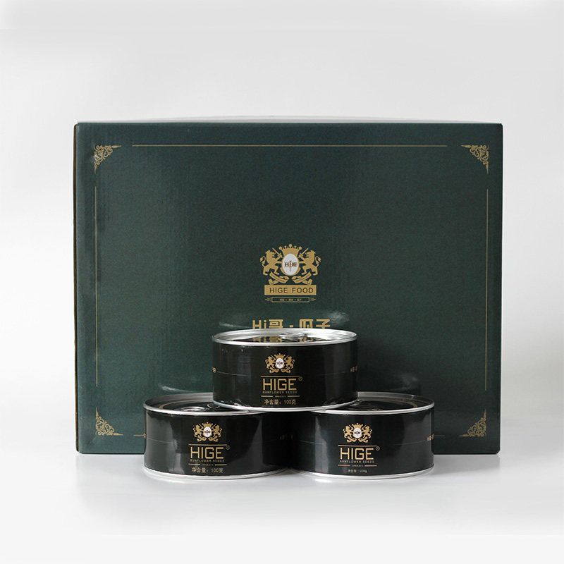 (Hi Gotha seeds original taste black sunflower 100g x 30 tank box) Inner Mongolia big grain melon Finely Packed KTV Bar