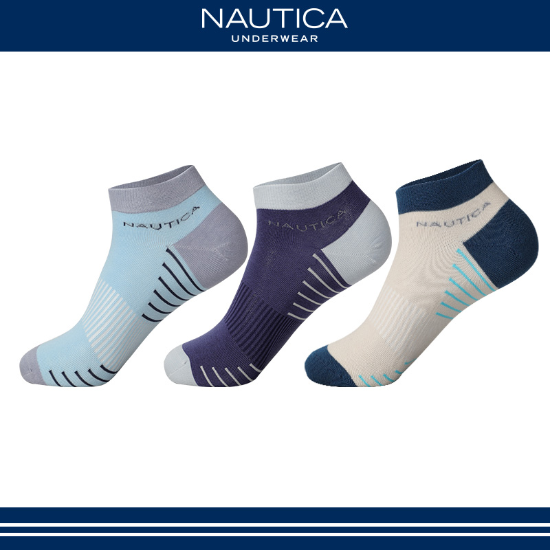 Nautica 诺帝卡 男式短袜 3双 天猫优惠券折后¥39包邮(¥59-20) Nautica 诺帝卡 男式短袜 3双 天猫优惠券折后¥39包邮(¥59-20)