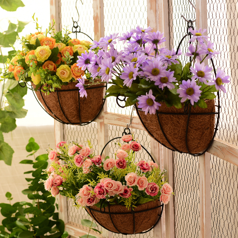 Creative living room wall decoration Hanging wall ins simulation plant wall hanging Nordic bedroom dining room wall jewelry