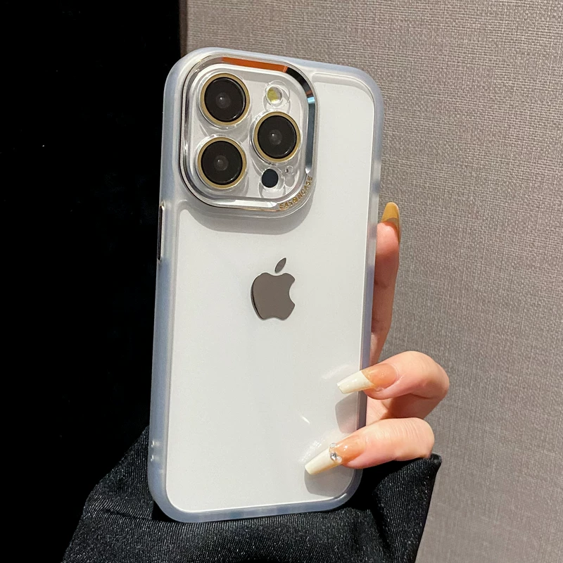Apple, совместимый с iPhone 13, чехол для телефона, силиконовый прозрачный объектив, креативный iPhone12 Pro, iPhone13 Pro, защитный чехол, iphone, 15promax, интернет-знаменитость, защита при падении