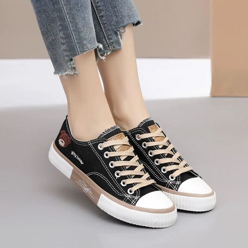 Белая обувь, универсальные тканевые туфли на плоской подошве для отдыха, кроссовки, спортивная обувь, тренд сезона