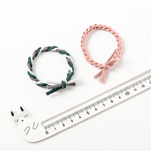 Детская резинка для волос, безвредный аксессуар для волос, простой и элегантный дизайн, не повреждает волосы