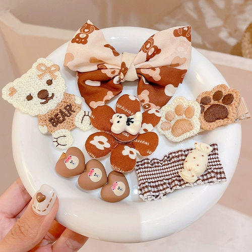 Демисезонная детская милая заколка для волос, шпильки для волос, детский безвредный аксессуар для волос для друга