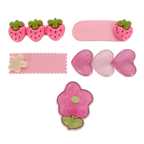 Children hairpin dopamine girl Card 2023 new flowers Broken Hair Side Clips Baby Cute Liu Hae-head Decoration