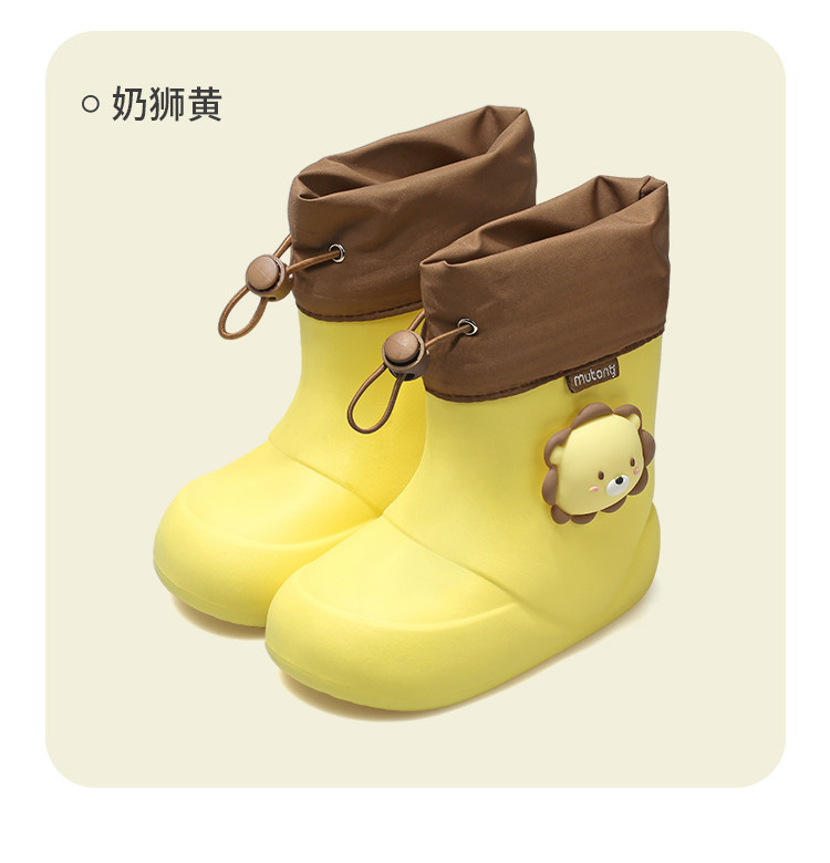  Детский дождевик для мальчиков, детские мультяшные водонепроницаемые ботинки 