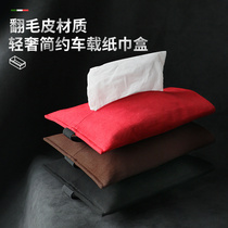 Suitable for Ullai ES6 ES8 EC6 ET7 ET7 paper towels box turned fur crammy car interior supplies