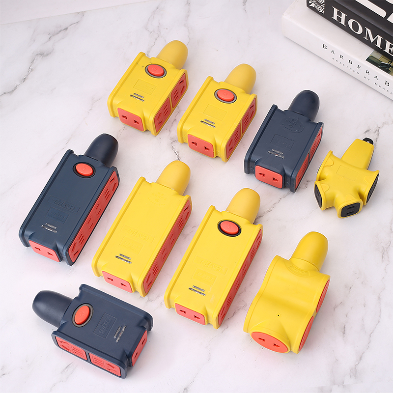 (pure copper socket high power 7000W) 10a 16A platoon plug-in anti-fall engineering wireless ground drag plug-in board-Taobao