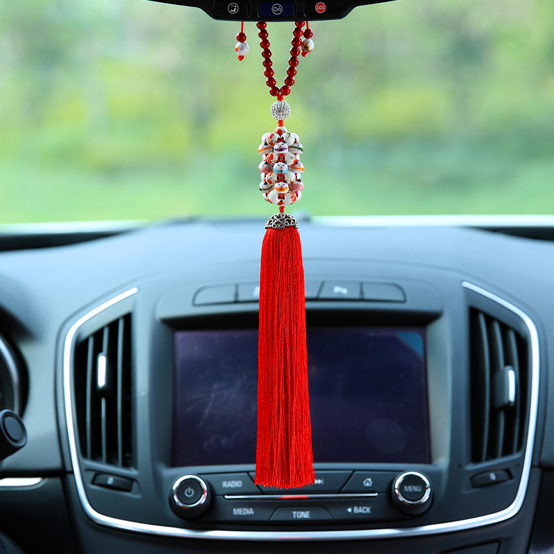 Original car pendant lucky cat pendant high-grade men's and women's security safety safety safety charm hanging decoration car decoration car decoration