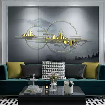 New Chinese decoration hanging room TV background wall decoration porch wall decoration porch wall decoration home creative wall decoration