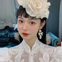 New Bridal Silver Needle Butterfly Knot Pearl Drop Earrings Method Style Temperament Small CrowdDesign Earbuds Advanced Sensation Ear