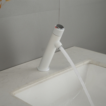 All copper white and black antique basin faucet hot and cold bathroom bathroom household washbasin washbasin faucet