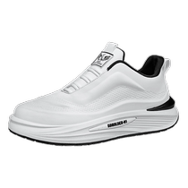 Invisible inner height increasing mens shoes 10CM8CM6 summer popular thick-soled sports white shoes versatile lightweight dad shoes for men